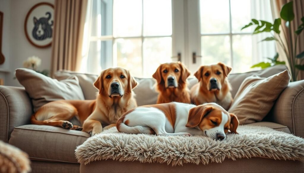 laid-back dogs for new owners