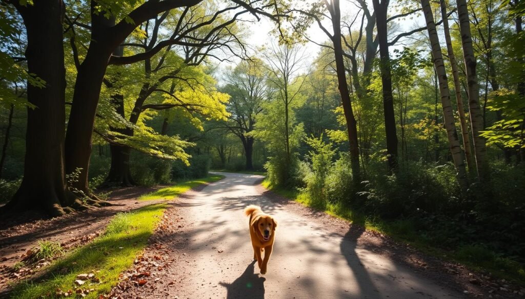 dog-friendly trails essex