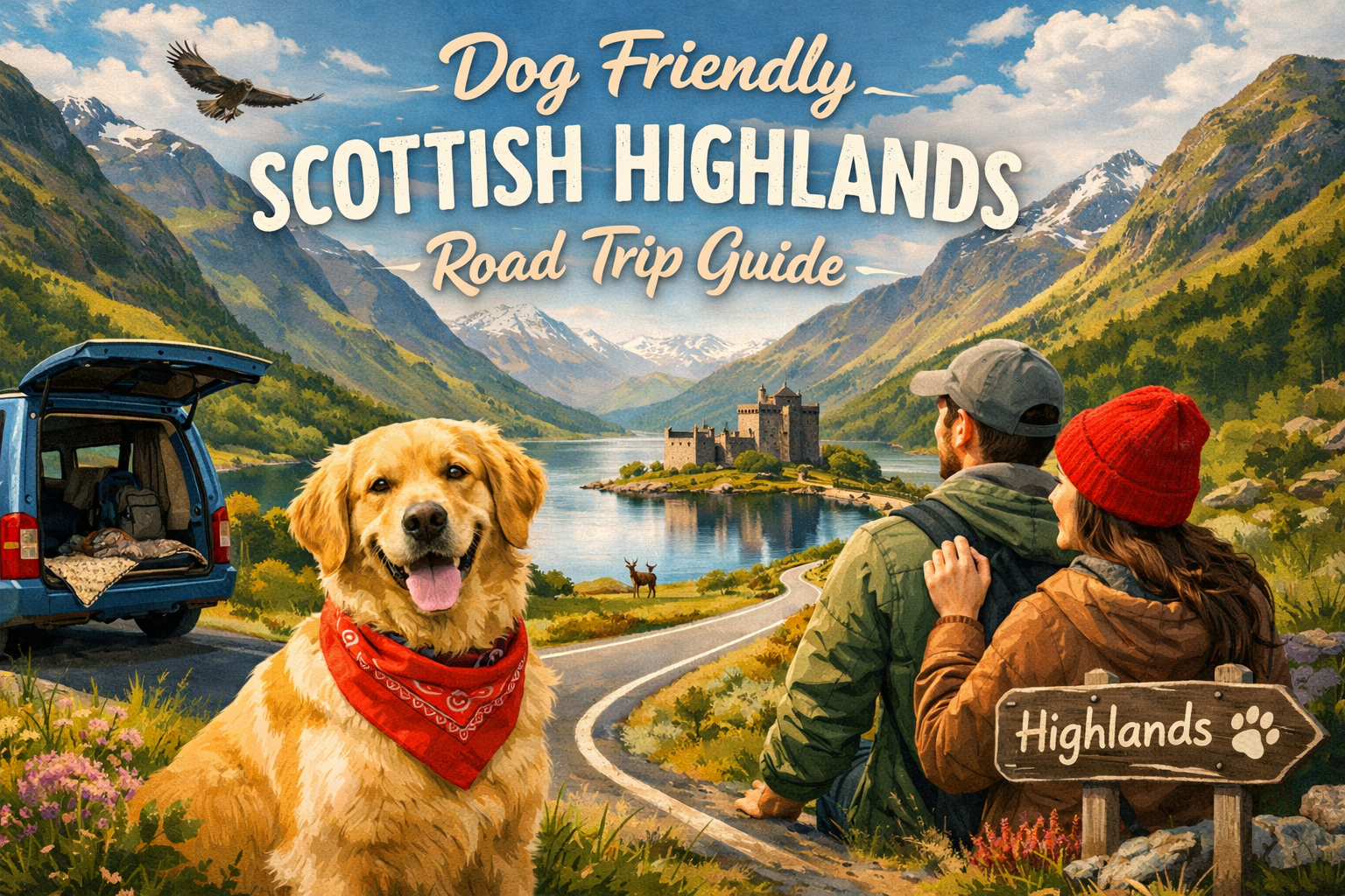 Dog Friendly Scottish Highlands Road Trip Guide